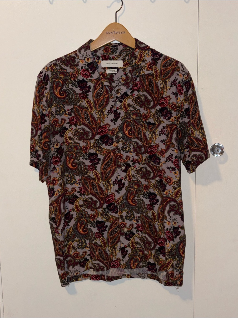 Paisley Floral Button up